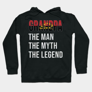 Grand Father Angolan Grandpa The Man The Myth The Legend - Gift for Angolan Dad With Roots From  Angola Hoodie